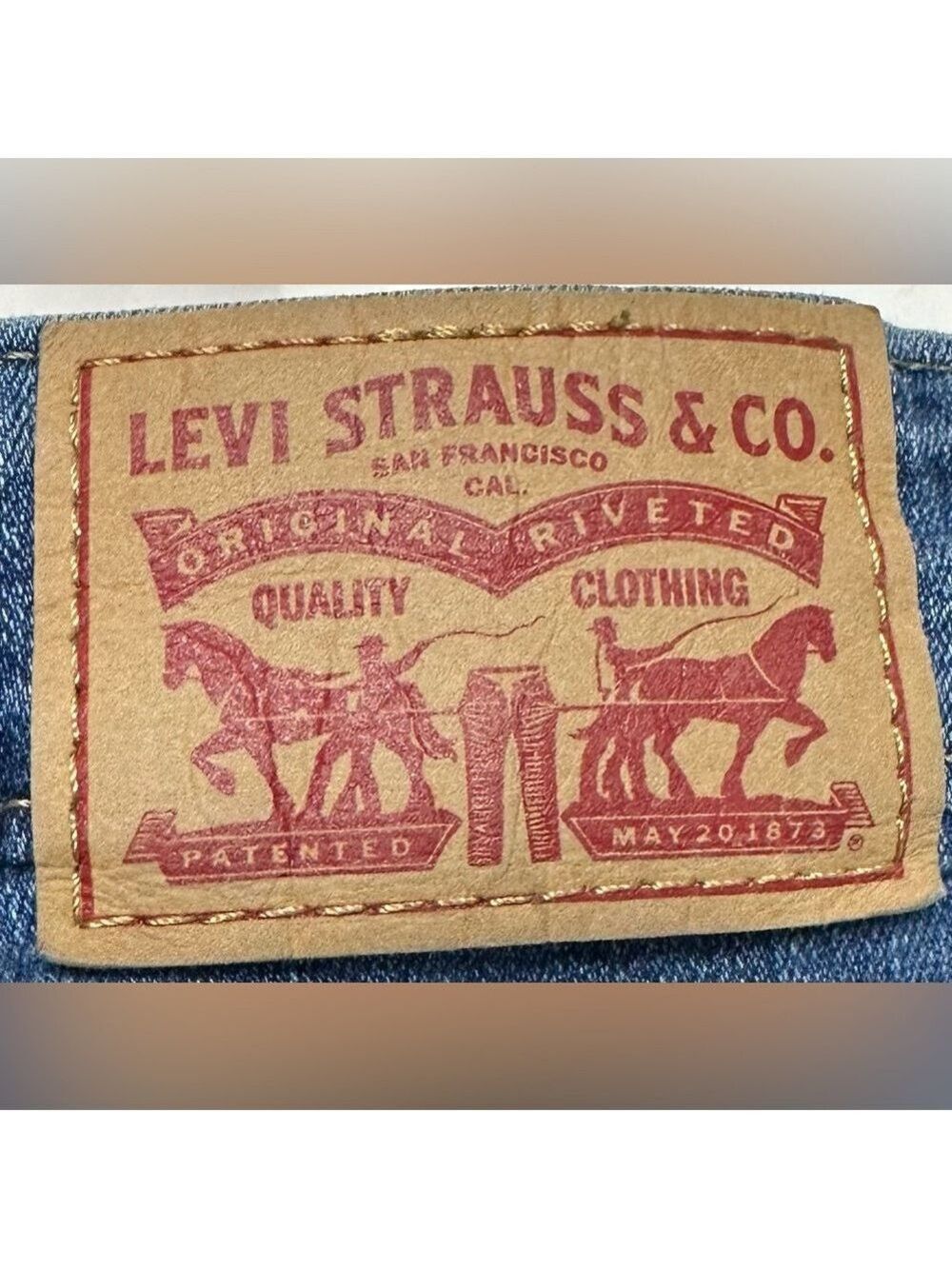Levi's 721 High Rise Medium Wash Stretch Skinny Jeans - Picture 7 of 15